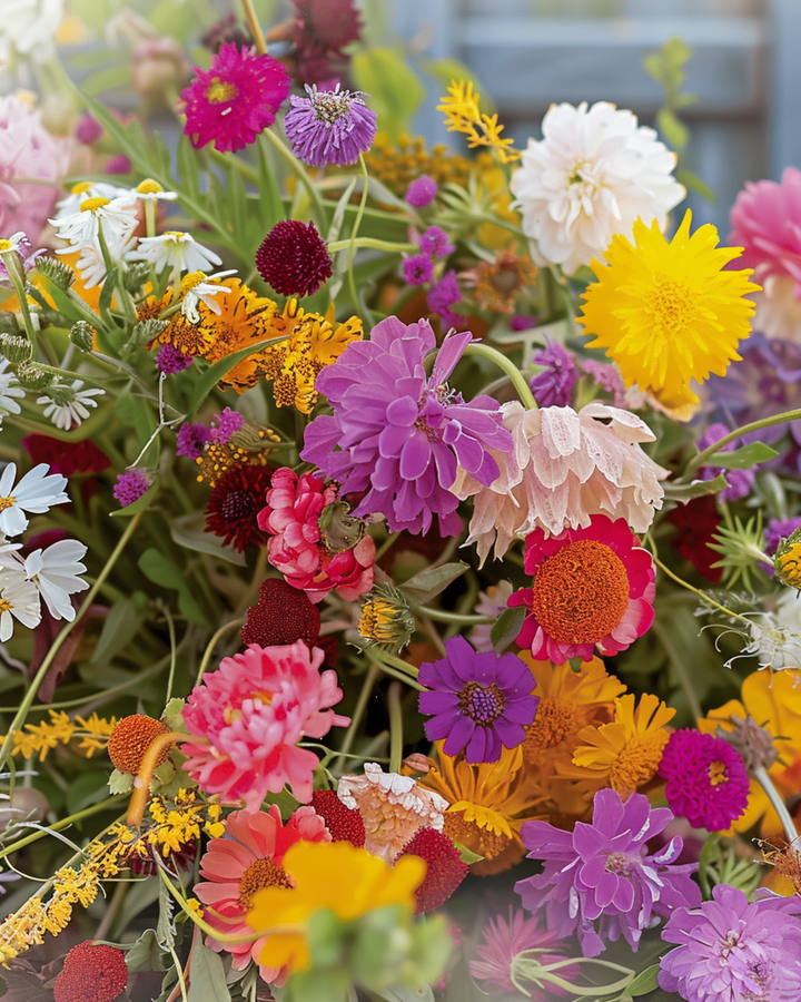 Everlasting Mix For Dried Bouquets farverig – ettårig blomst frø