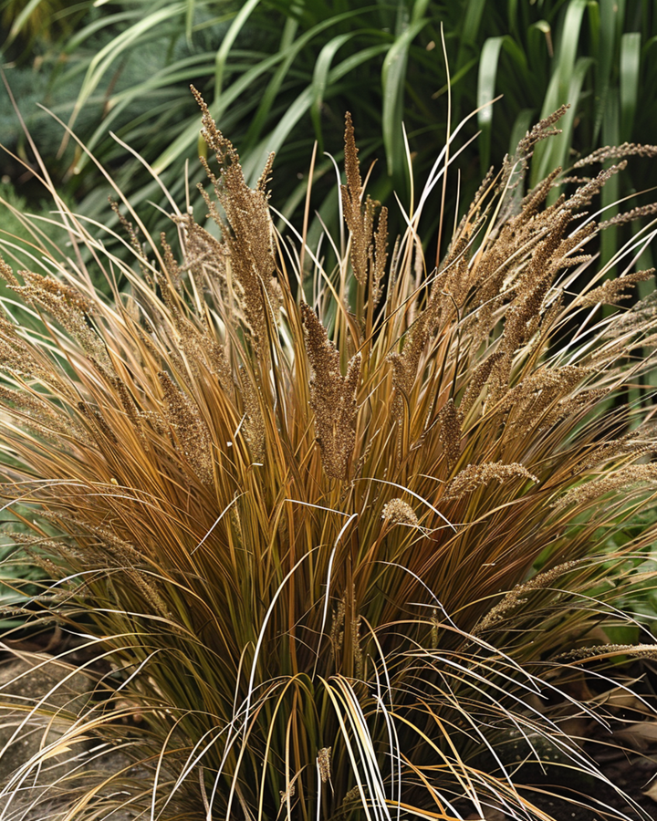 Læderblad-star Bronco Grass frø (Carex comans) – flerårig prydgræs