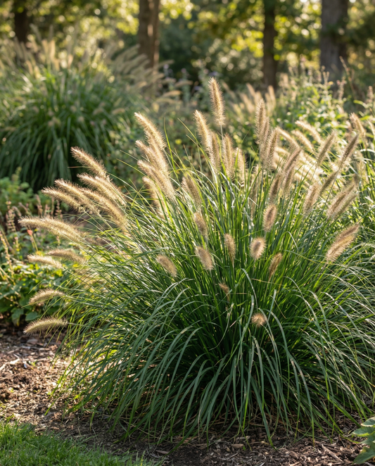 Lampepusegræs (Pennisetum alopecuroides) – frø til flerårig græs fra SeedsChoice