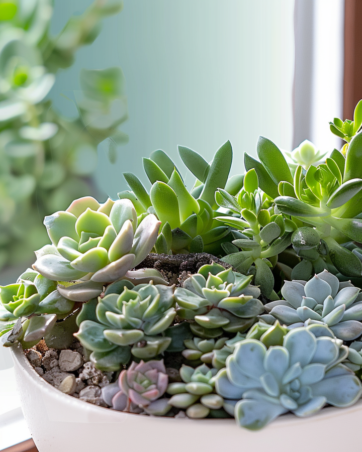 Succulent Mixed Succulents Indoor Collection frø – flerårig stueplante