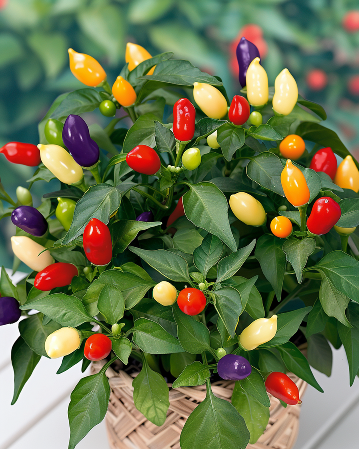 Ornamental Pepper Dwarf Mixed seeds (Capsicum annuum) – vegetable