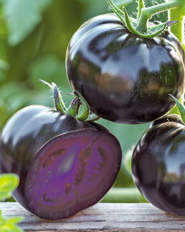 Tomatfrø Indigo Rose Solanum lycopersicum etårig sort Black
