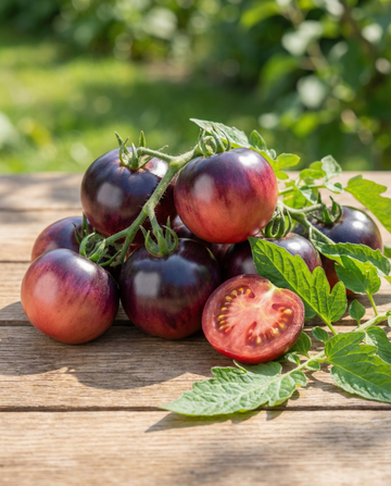 Tomat Indigo Rose Black (Solanum lycopersicum) – etårige grønsagsfrø fra SeedsChoice