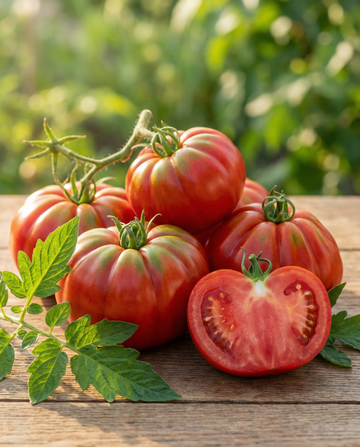 Oksekødstomat Coeur De Boeuf (Solanum lycopersicum) – etårige grøntsagsfrø fra SeedsChoice
