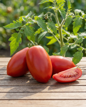 Tomat Super Roma (Solanum lycopersicum) – etårigt grøntsagsfrø fra SeedsChoice