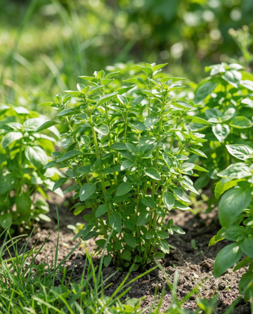 Småbladet basilikum (Ocimum basilicum) – enårigt urtfrø fra SeedsChoice
