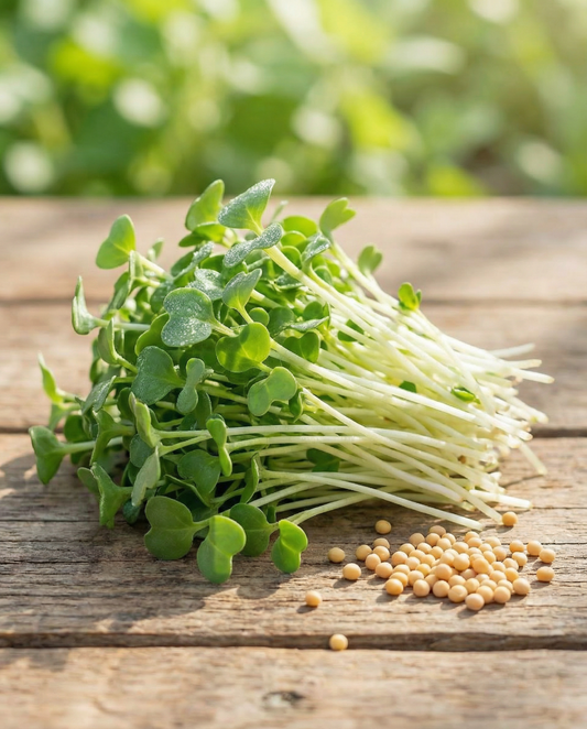Spiresennep (Sinapis alba) – økologiske ettårige spirefrø fra SeedsChoice