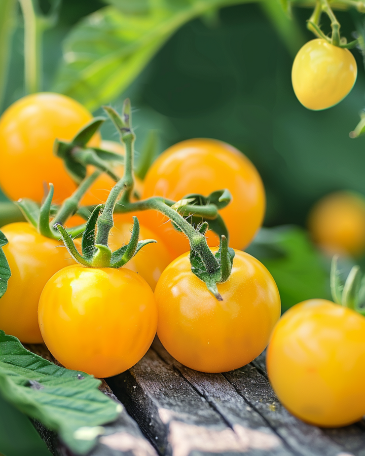 Cherry Tomato Cereza Amarilla seeds (Solanum lycopersicum) – annual vegetable