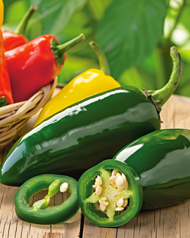 Jalapeño peberfrø Capsicum annuum etårig grøntsagssort