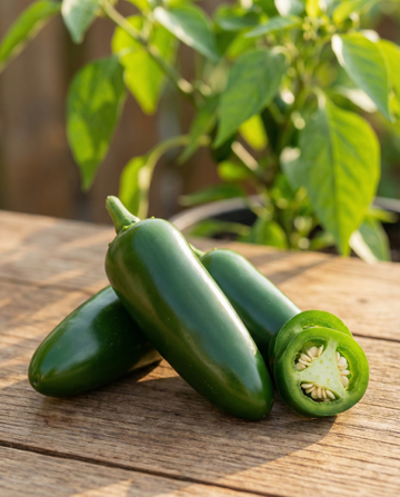 Jalapeño peber (Capsicum annuum) – etårige grøntsagsfrø fra SeedsChoice