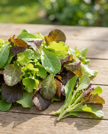 Baby Leaf Salad Oriental (Lactuca sativa) – frø til enårig blanding fra SeedsChoice