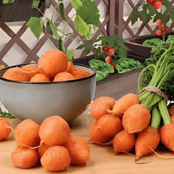 Gulerod Paris Market 4 frø (Daucus carota) – etårig grøntsag