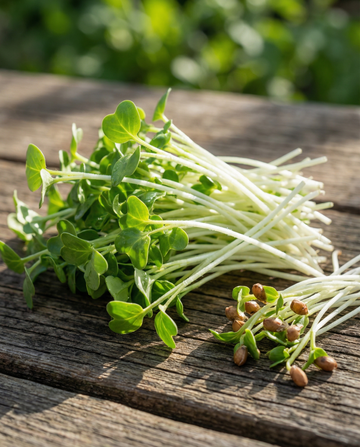 Daikon spiring (Raphanus sativus) – økologiske etårige spiringsfrø fra SeedsChoice