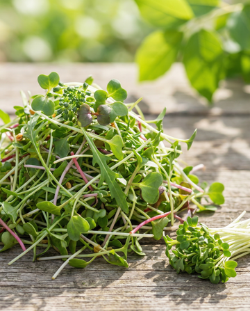 Spicy Sprouting Mix (Lactuca sativa) – økologiske ettårige spirefrø fra SeedsChoice