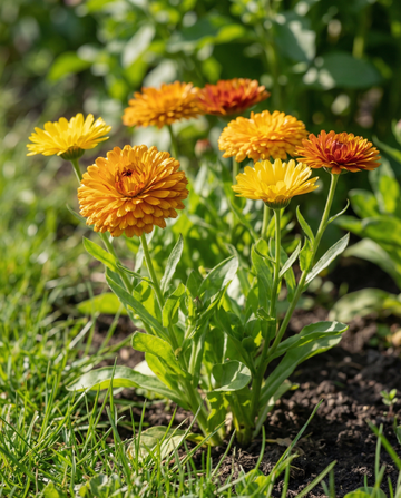 Doppia Fiesta Multicolor (Calendula officinalis) – etårige frø fra SeedsChoice
