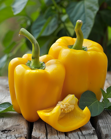Sød peber Giallo D Asti Yellow frø (Capsicum annuum) – grøntsag