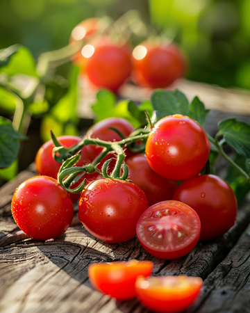 Rød cherrytomatfrø til krukker (Solanum lycopersicum) – grøntsag