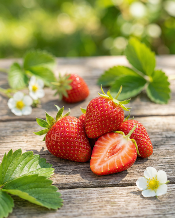 Jordbær Quattro Stagioni (Fragaria vesca) – flerårige frø fra SeedsChoice