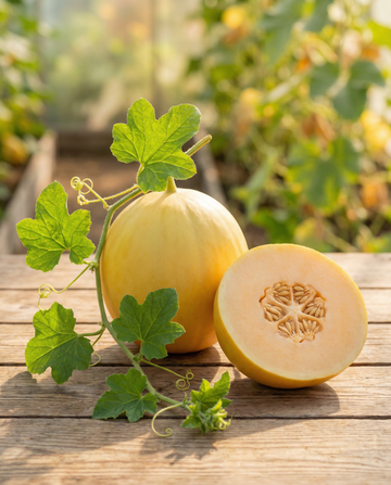 Klatrende melon Rampicante Zuccherino (Cucumis melo) – frø til enårig klatrer fra SeedsChoice