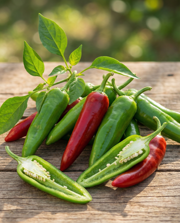 Friggitello Pepper Early (Capsicum annuum) – grøntsagsfrø fra SeedsChoice