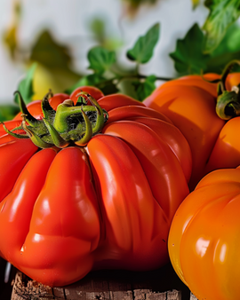 Tomatfrø Costoluto Fiorentino Solanum lycopersicum etårig ribbet sort