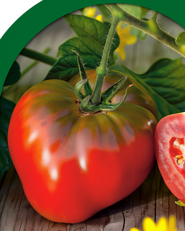 Tomatfrø Cuor De Bue Solanum lycopersicum etårig sort