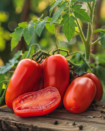 San Marzano tomat (Solanum lycopersicum) – etårigt grøntsagsfrø fra SeedsChoice