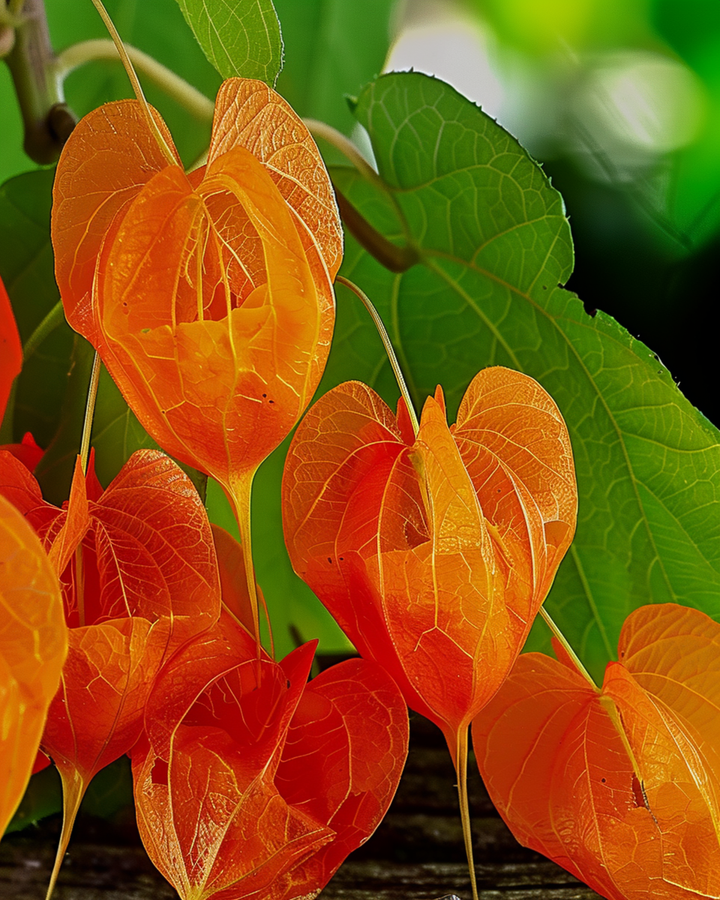 Lampionplantefrø (Physalis franchetii) – flerårig blomst
