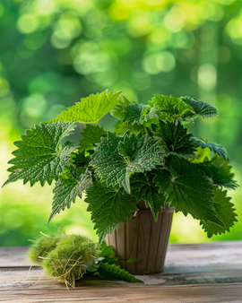 Nældefrø Urtica Dioica flerårig urt