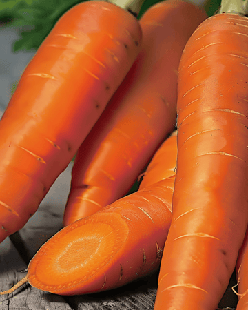 Chantenay Carrot Summer 23 37-frø (Daucus carota) – grøntsag