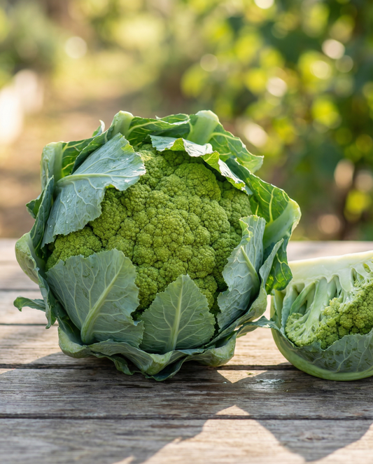 Grøn blomkål Cavolfiore Verde Di Macerata (Brassica oleracea) – grønsagsfrø fra SeedsChoice