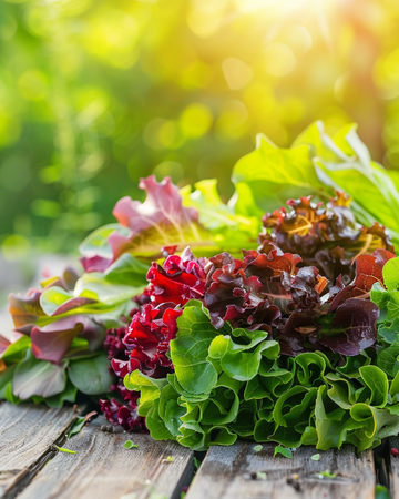 Salat Cut And Come Again Mix frø (Lactuca sativa) – grøntsag