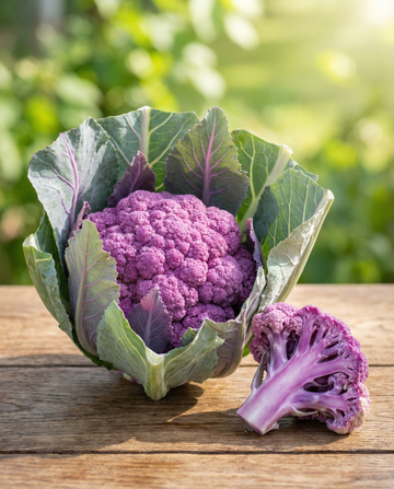 Cauliflower Sicily Violetto Early (Brassica oleracea) – vegetable seeds from SeedsChoice