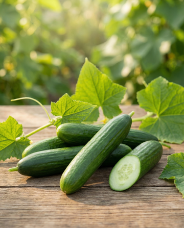 Agurk Beth Alpha (Cucumis sativus) – etårige grønsagsfrø fra SeedsChoice