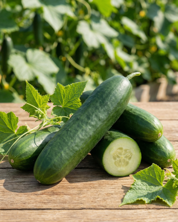 Agurk Marketmore (Cucumis sativus) – ettårige grøntsagsfrø fra SeedsChoice