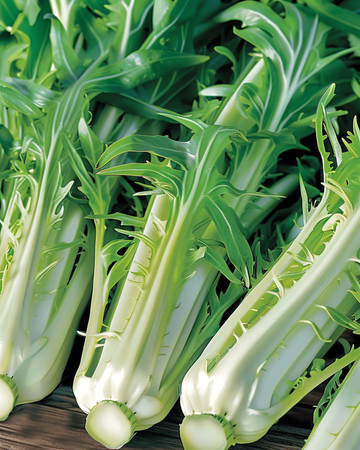 Bladcikorie Puntarelle Brindisina Catalogna frø (Cichorium intybus) – etårig grøntsag
