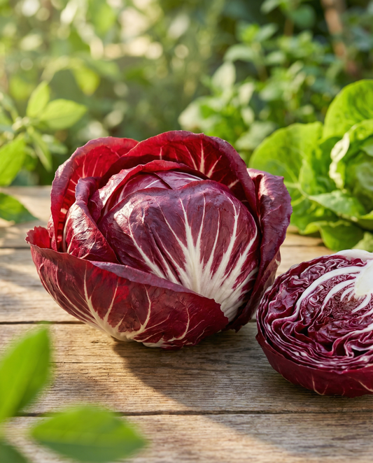 Cikorie Rossa Di Verona Tardiva (Cichorium intybus) – toårige grønsagsfrø fra SeedsChoice