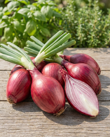 Løg Tropea Rossa Lunga Medium Early (Allium cepa) – grøntsagsfrø fra SeedsChoice