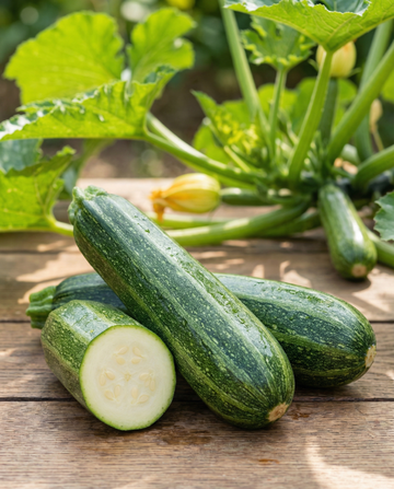 Zucchino Striato D'italia squash (Cucurbita pepo) – etårige frø fra SeedsChoice