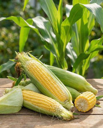 Sukkermajs Dolce Medium Early (Zea mays) – frø til enårig grøntsag fra SeedsChoice