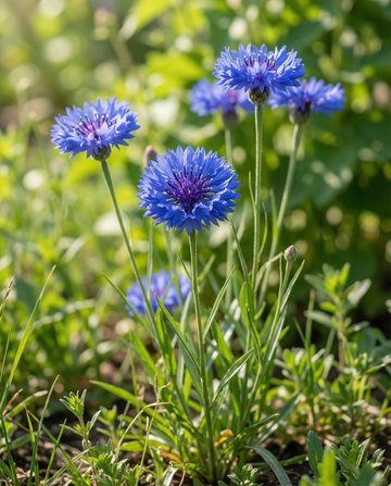 Kornblomst Blue Ball (Centaurea cyanus) – etårige blomsterfrø fra SeedsChoice