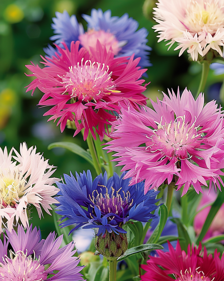 Sweet Sultan Mixed Colors frø (Centaurea moschata) – etårig blanding