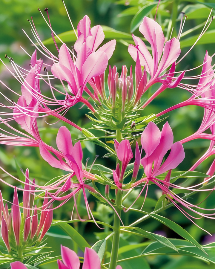 Spider Plant Rose Queen frø (Cleome hassleriana) – ettårig blomst