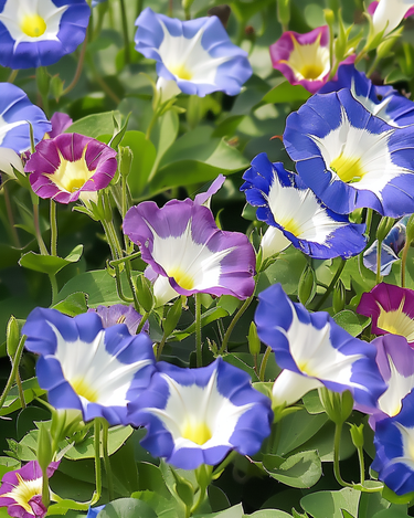 Blandede frø (Convolvulus tricolor) – enårig blanding