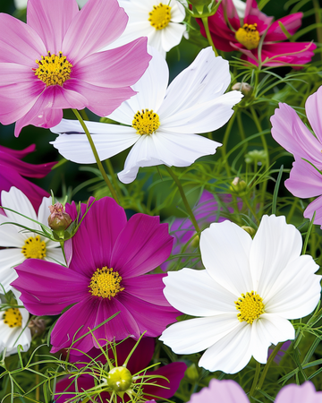 Sensation frø (Cosmos bipinnatus) – enårig blanding