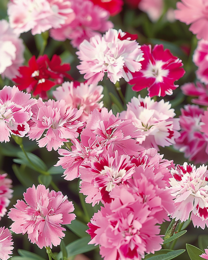 Bartnellike Wee Willie blandet frø (Dianthus barbatus) – enårig blanding