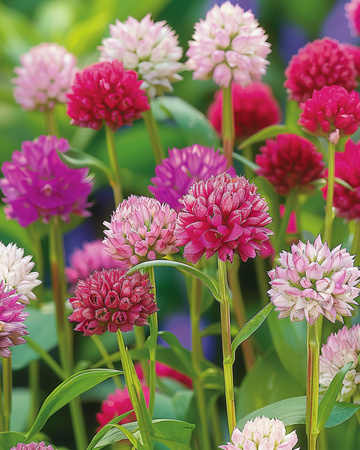 Globe Amaranth Mixed frø (Gomphrena globosa) – etårig blomst