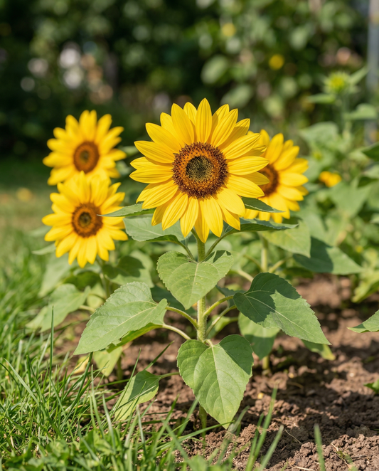 Solsikkefrø Pacino (Helianthus annuus) – enårige blomsterfrø fra SeedsChoice