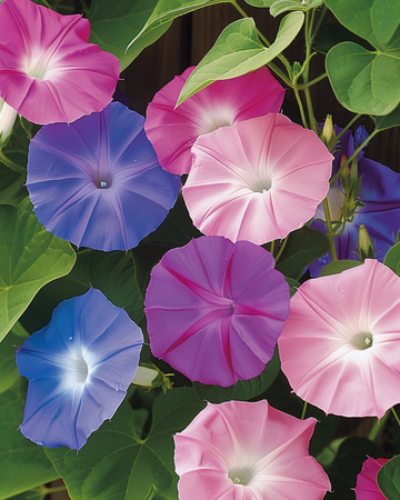Climber Mixed Colors-frø (Ipomoea purpurea) – etårig klatreplante