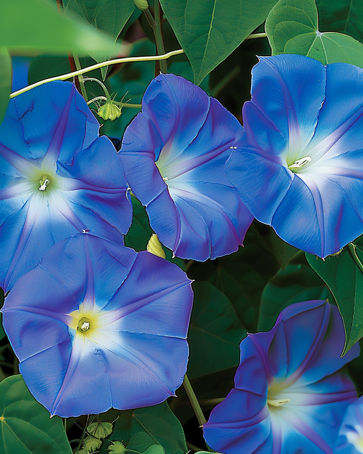 Klatrende snerle Clark's Blue frø (Ipomoea tricolor) – ettårig klatrer